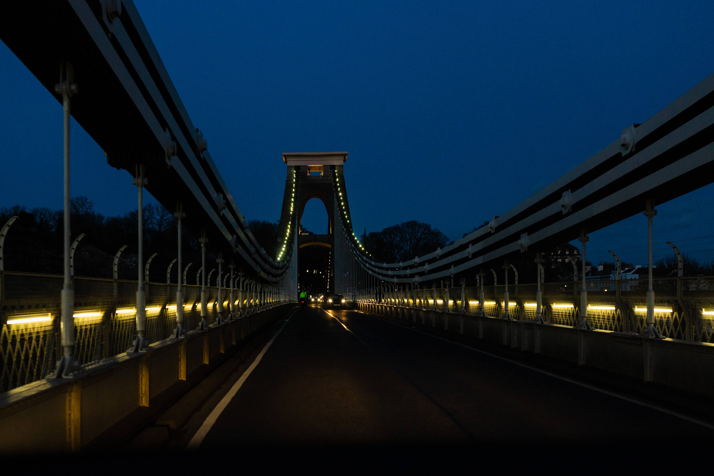 Clifton Suspension Bridge in the dark | Bristol Family Photographer