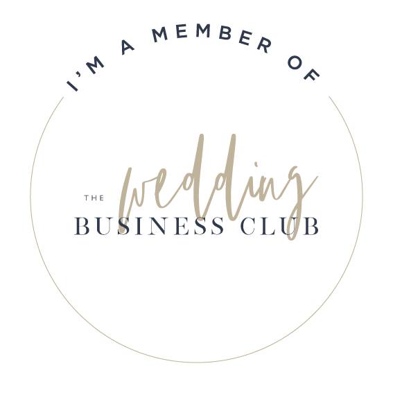 Wedding Business Club membership badge image.