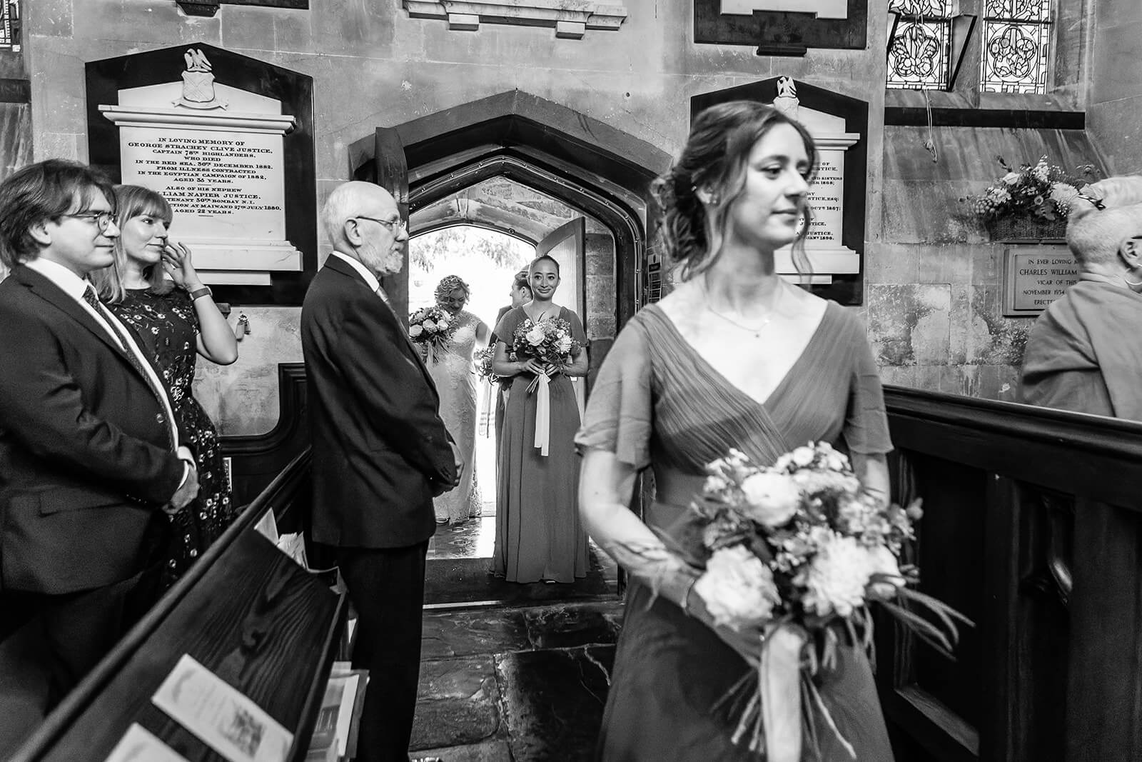 Inside St Thomas à Becket church in Widcombe, Bath | Church Wedding Bath