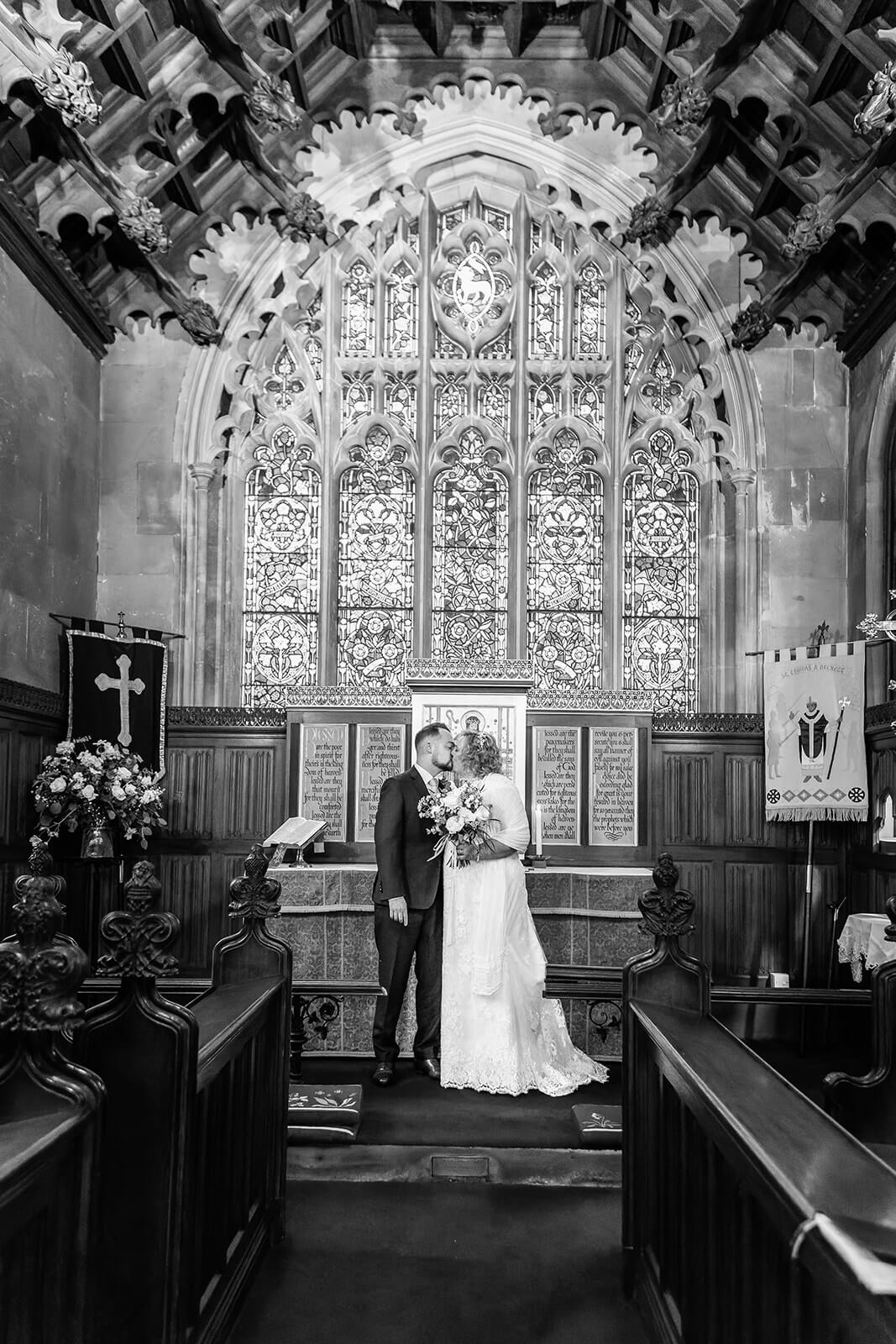 Inside St Thomas à Becket church in Widcombe, Bath | Church Wedding Bath