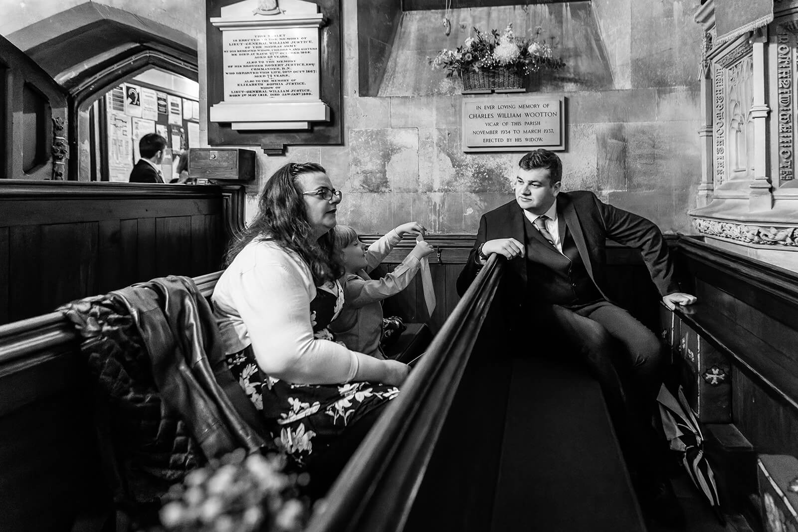 Inside St Thomas à Becket church in Widcombe, Bath | Bath Wedding Photographer