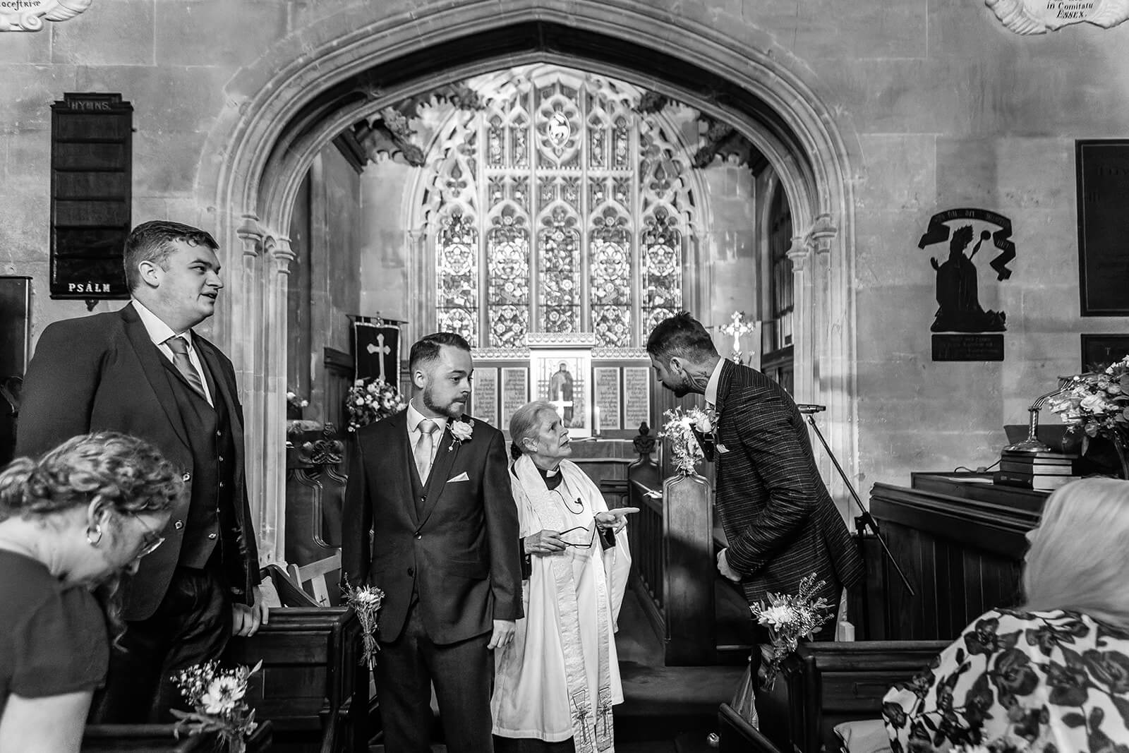 Inside St Thomas à Becket church in Widcombe, Bath | Bath Wedding Photographer