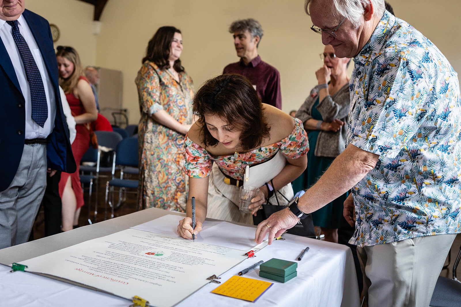 Inside Redland Quaker House Wedding | Bristol Wedding Photographer