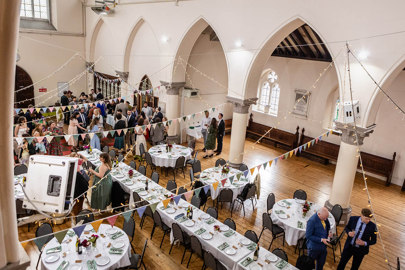 Inside the Elmgrove Centre Bristol| Wedding Photographer