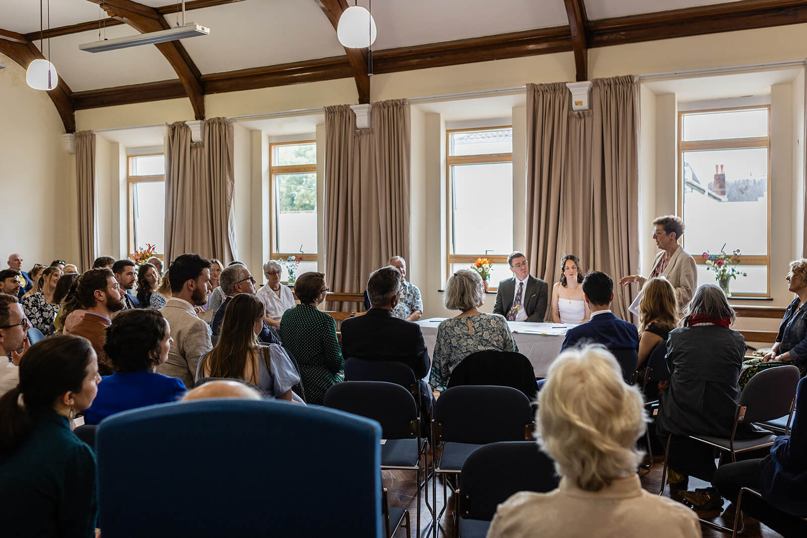 Inside Redland Quaker House Wedding | Bristol Wedding Photographer
