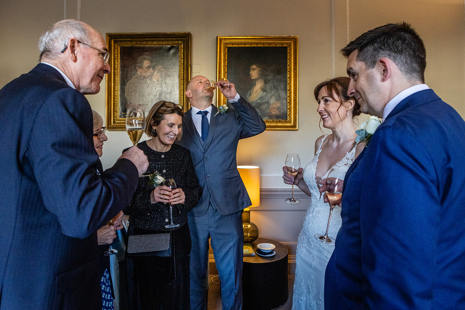 Guests at The Royal Crescent Hotel Bath | Guildhall Bath Wedding photos