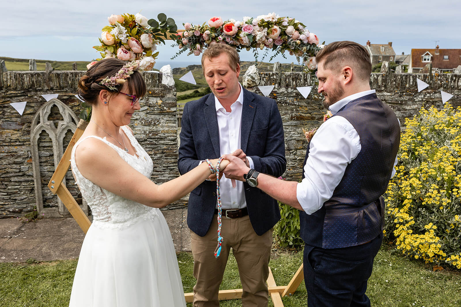 Hand fasting photography | Rose Dedman Wedding Photographer UK