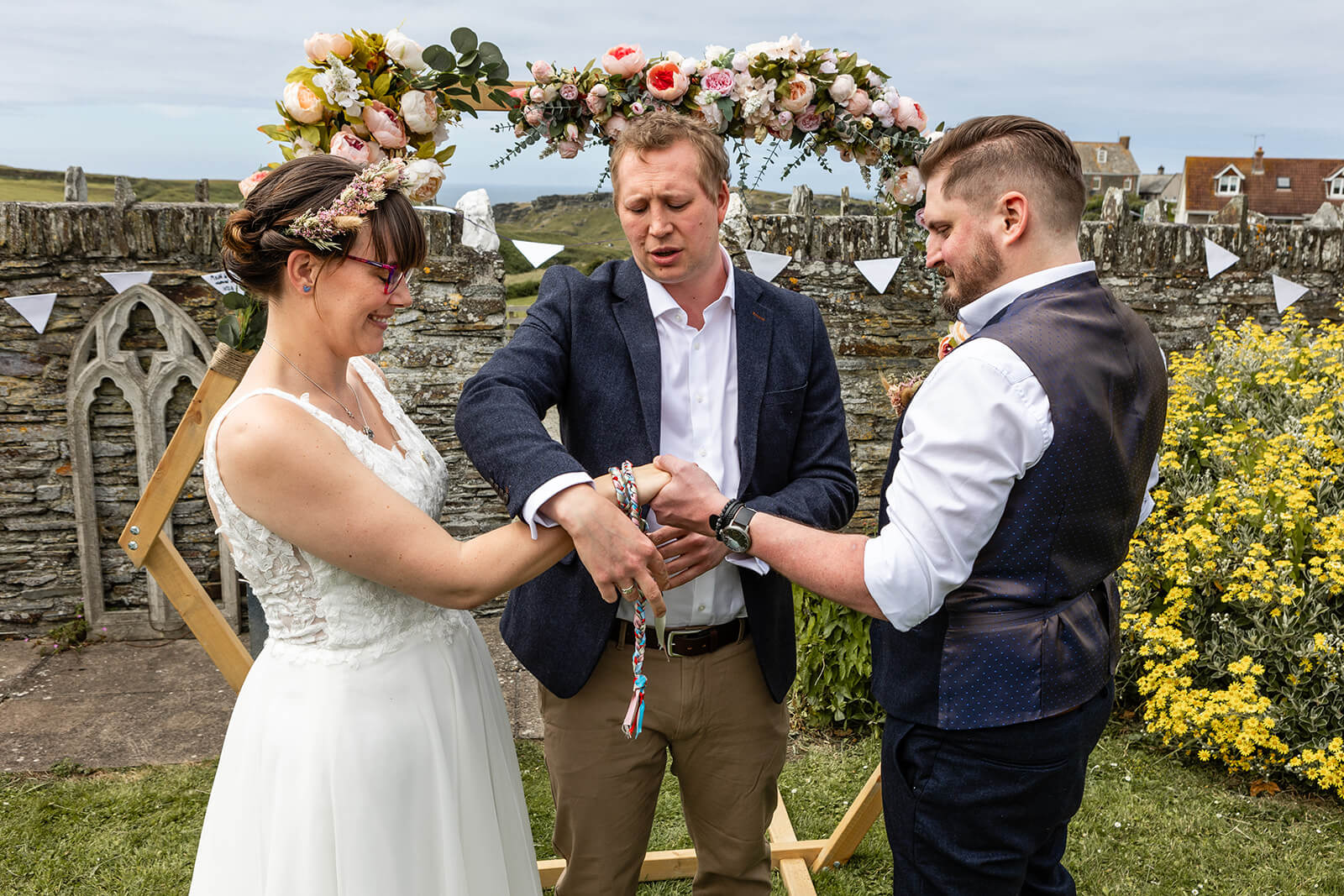Hand fasting photography | Rose Dedman Wedding Photographer UK