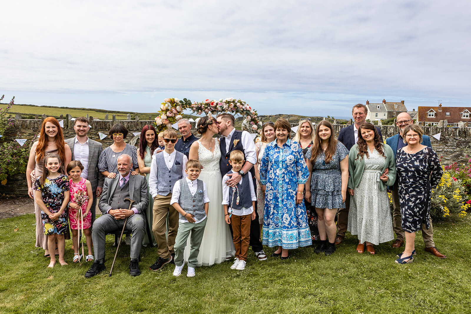 Beach coastal wedding photography | Rose Dedman Wedding Photographer UK