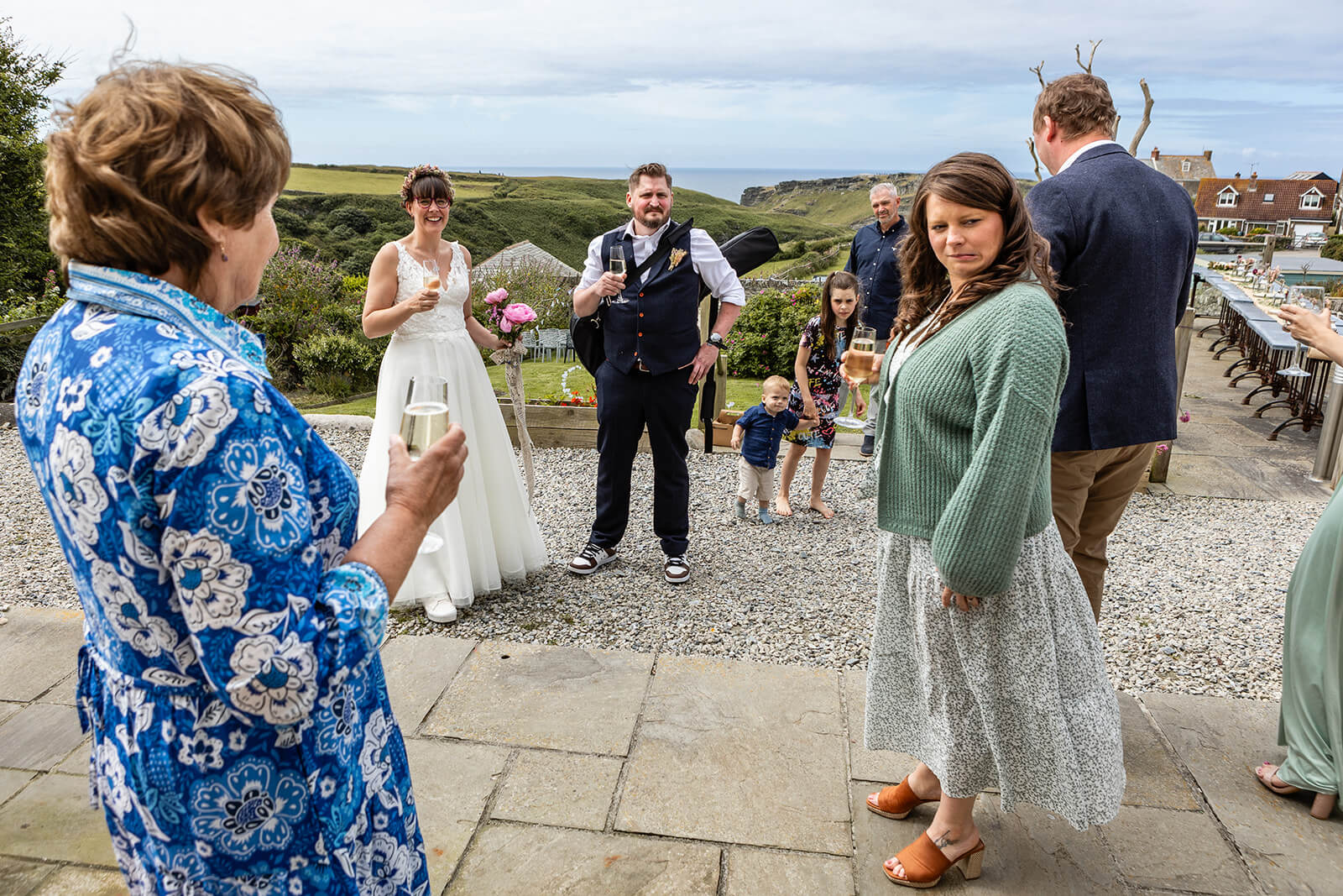 Beach coastal wedding photography | Rose Dedman Wedding Photographer UK