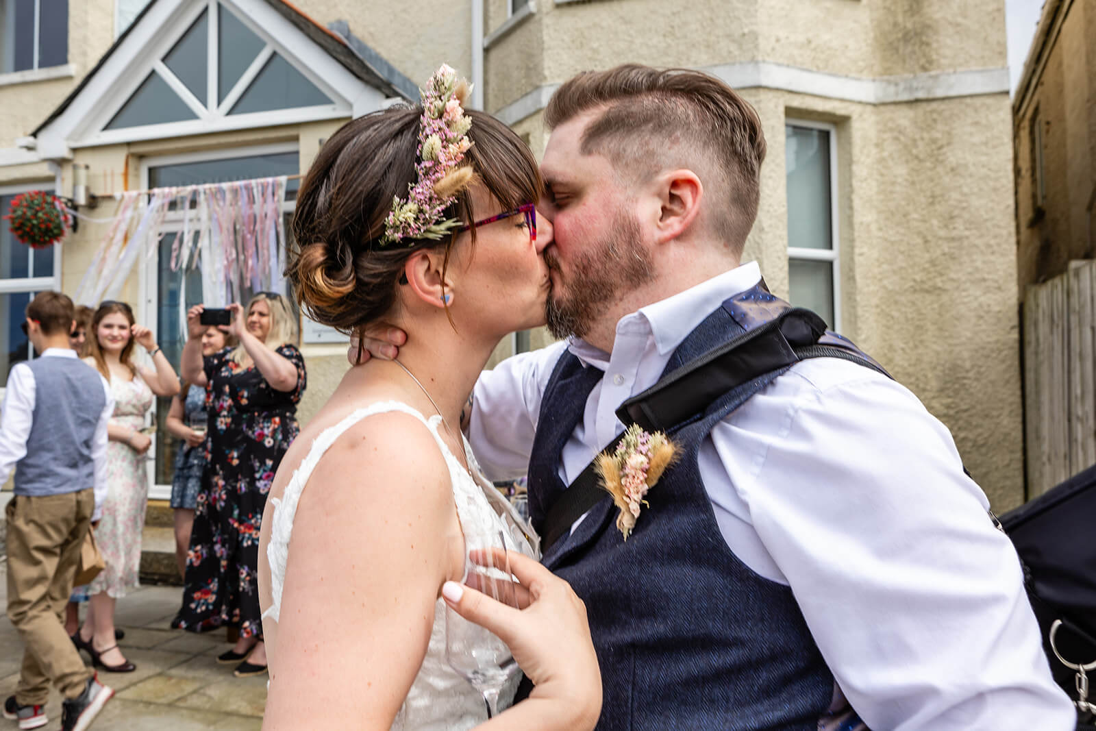 Beach coastal wedding photography | Rose Dedman Wedding Photographer UK