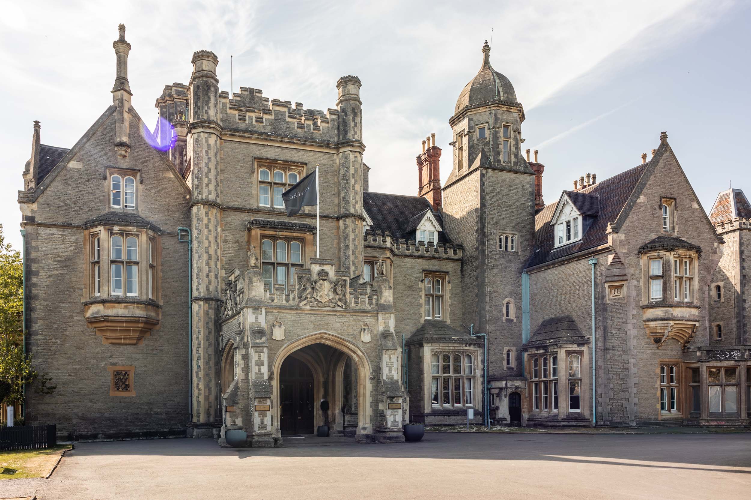 Tortworth Court exterior view | Tortworth Court wedding photographer
